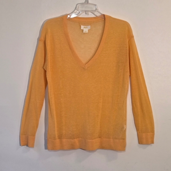 Maeve Anthropologie V-neck Long Sleeve Top - Picture 1 of 6